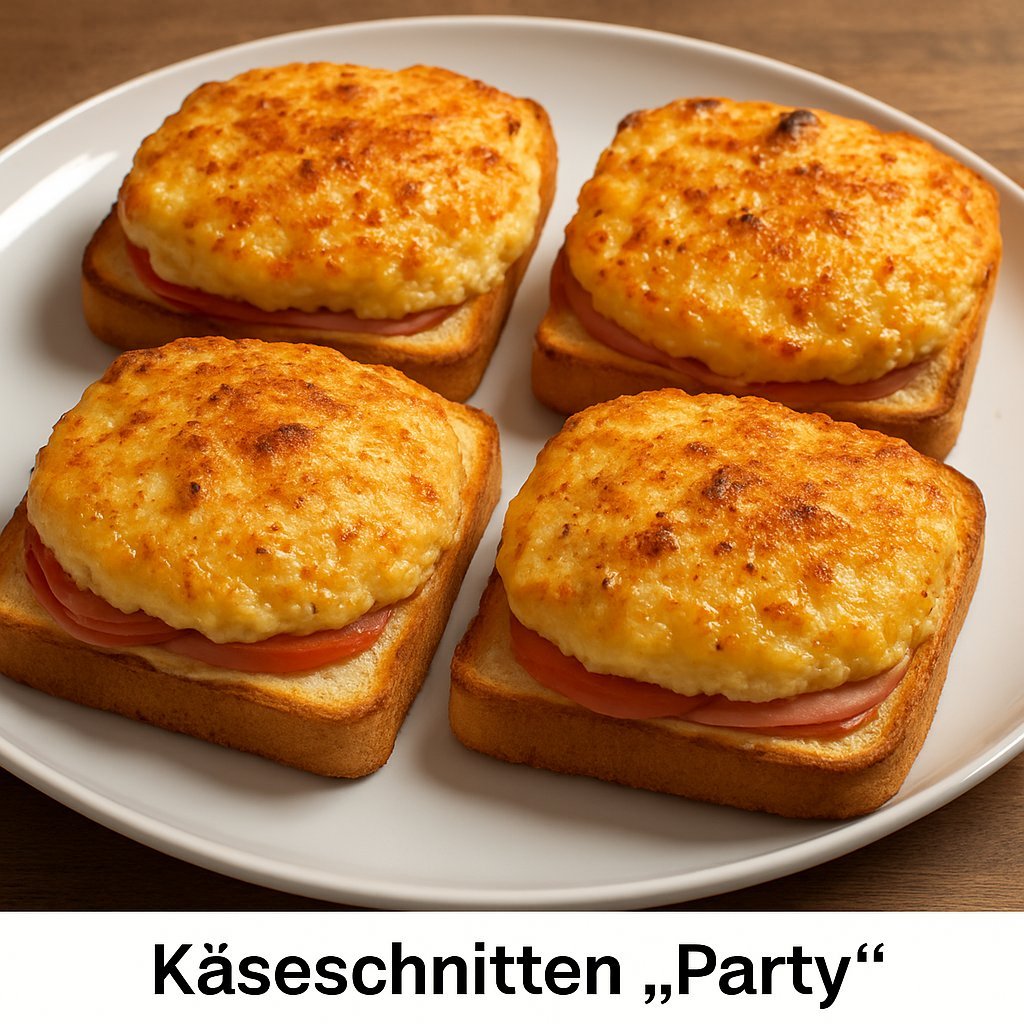 Käseschnitten „Party"