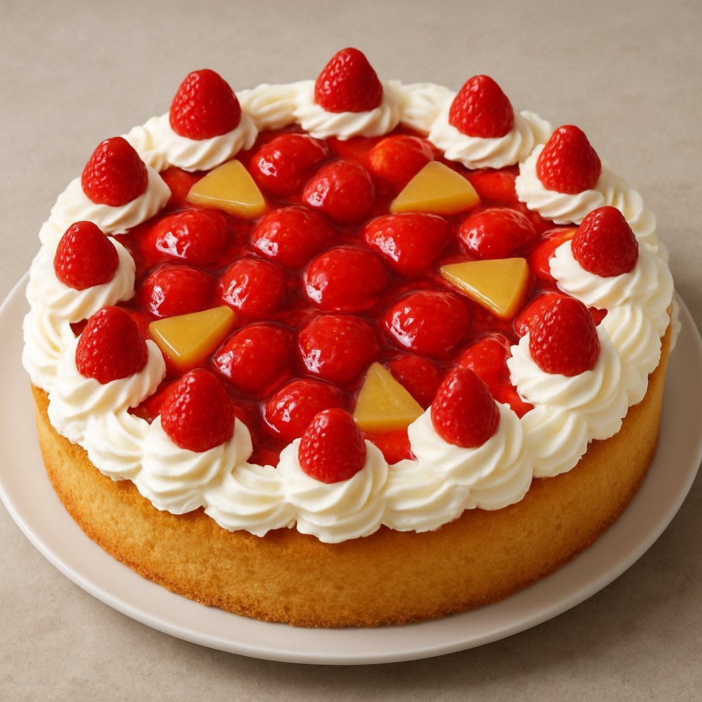 Ananaserdbeertorte