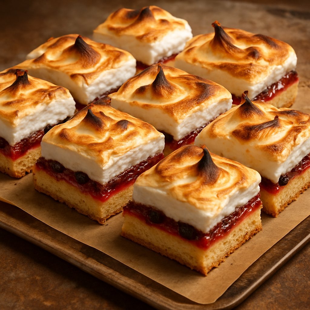 Flamed Currant Slices