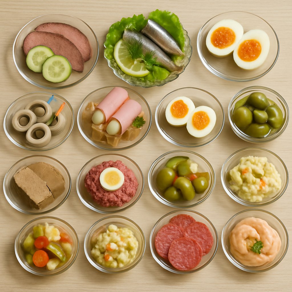 Petites Entrées Froides Piquantes
