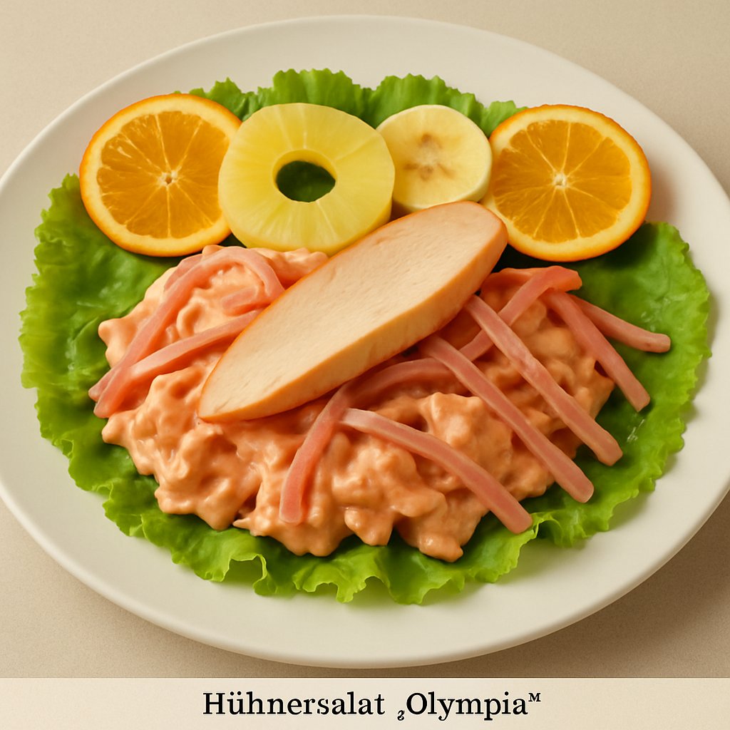 Salade de Poulet « Olympia »