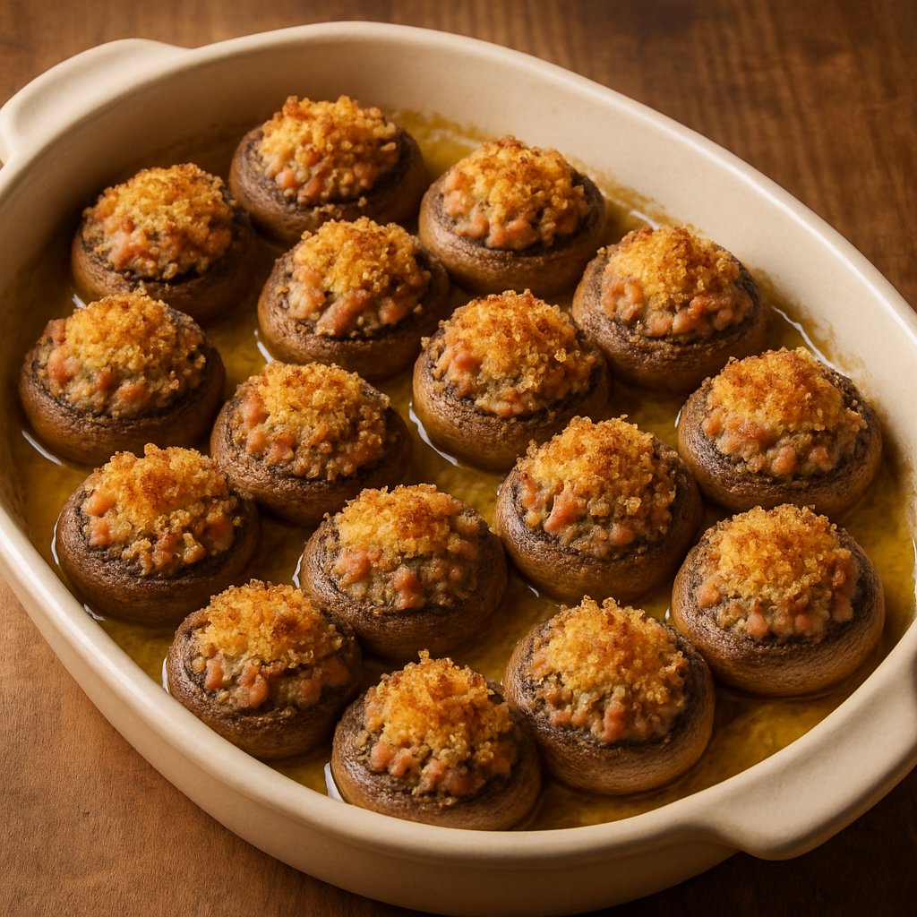 Champignons Farcis « Parisienne »