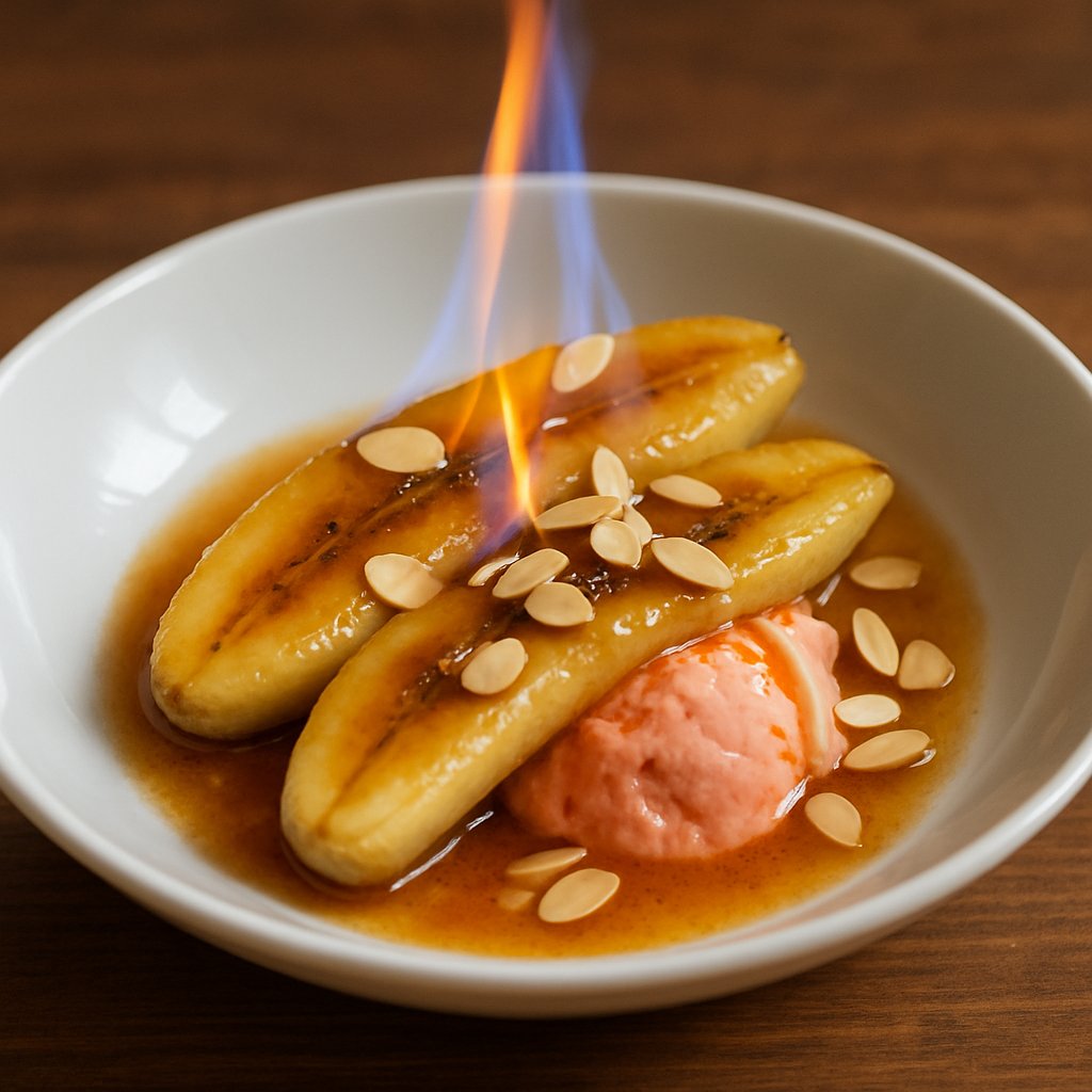 Banane flambiert