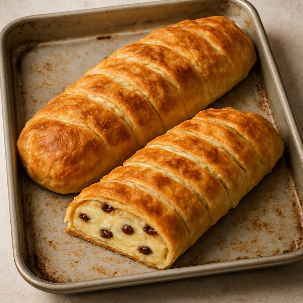 Strudel à la Semoule Viennois, Cuit au Four