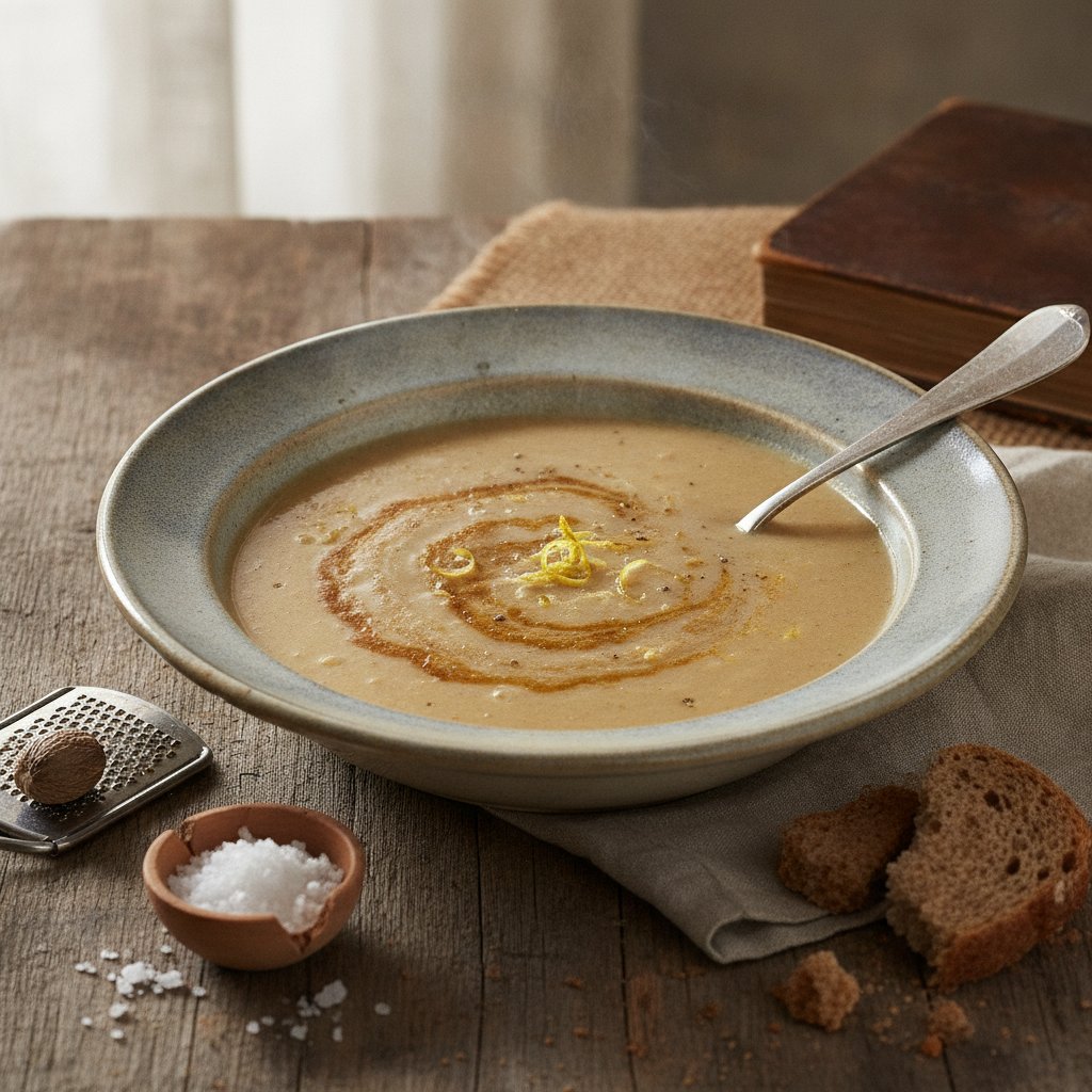 Mehlsuppe mit Einbrenne