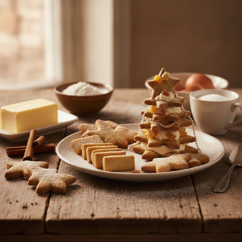 Spekulazi oder Teeletterchen an den Weihnachtsbaum