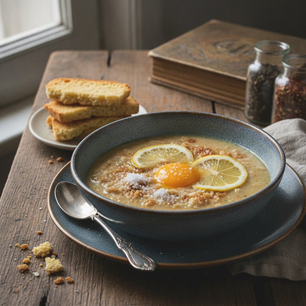Zwiebacksuppe