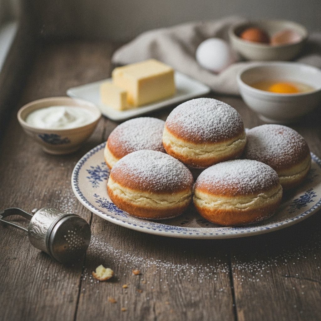 Rheinische Fastnachtskrapfen