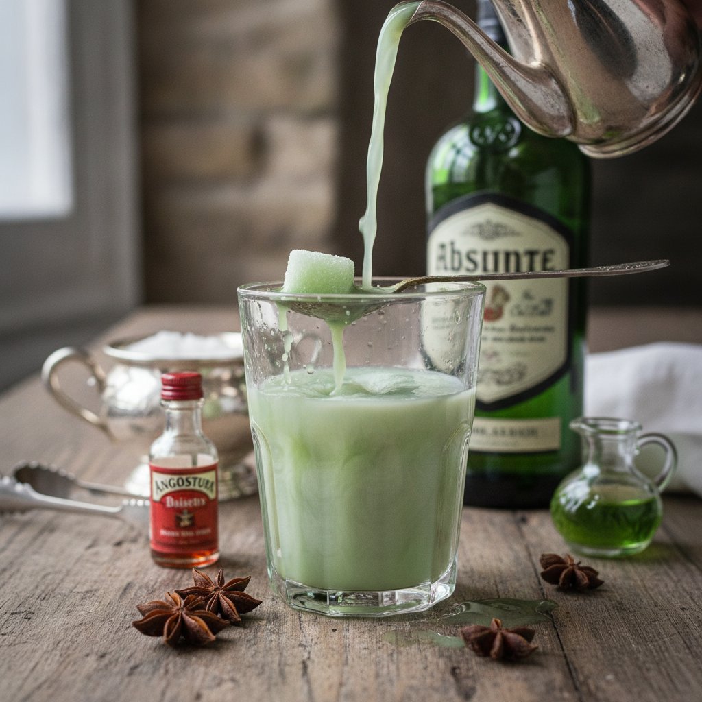 Absinth-Cocktail