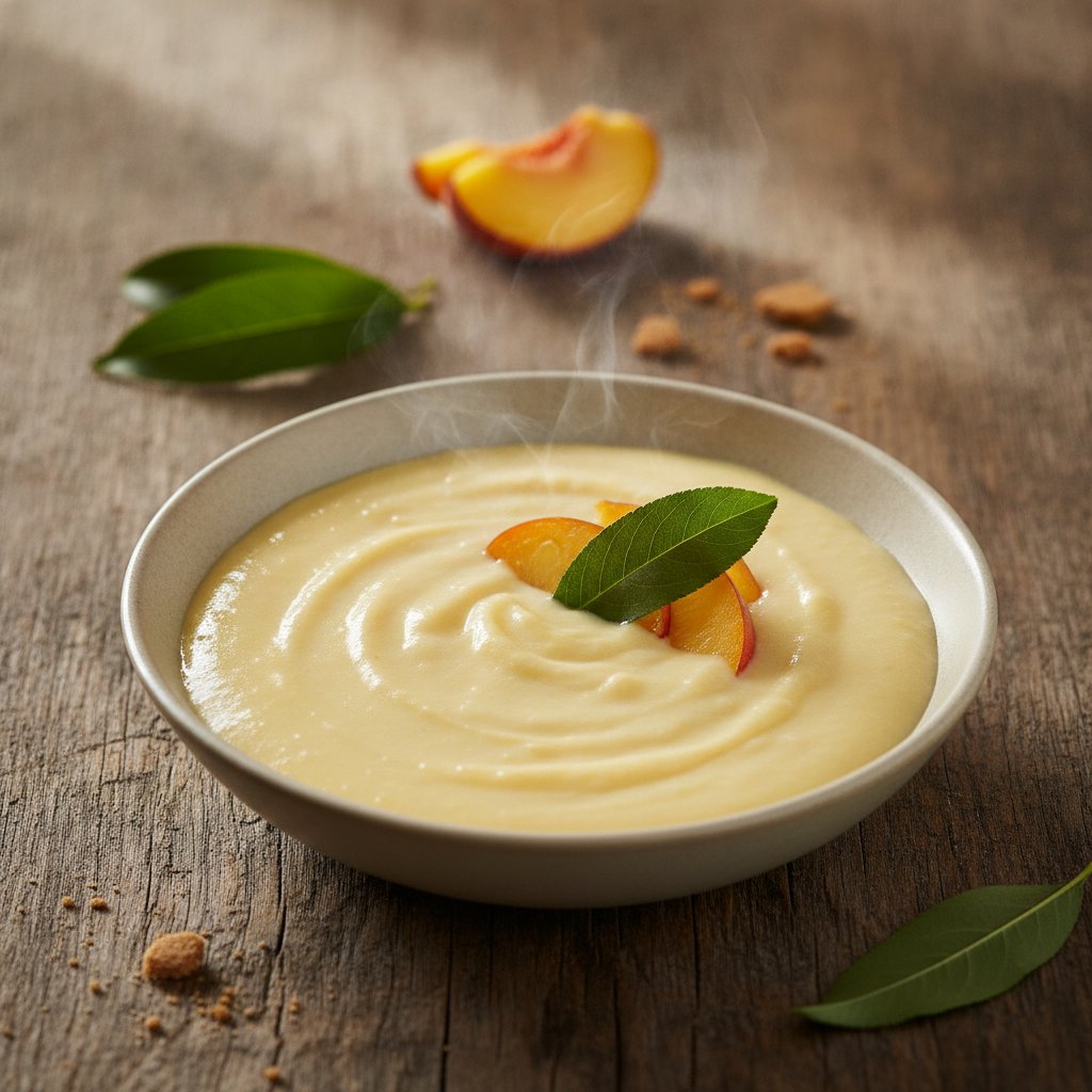 Pfirsichmilch