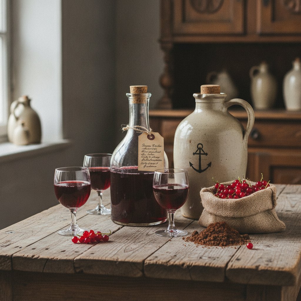 Johannisbeerwein oder Ribiselwein