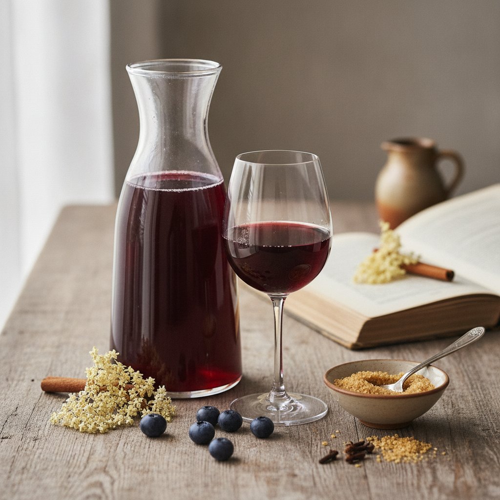 Heidelbeer-, Blau- oder Schwarzbeerenwein