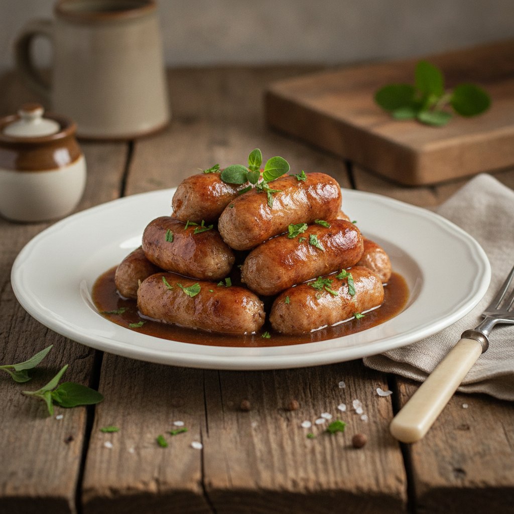 Kleine Saucischen