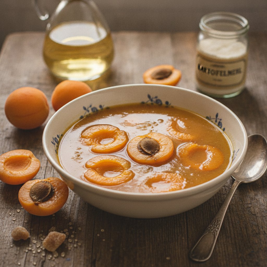 Aprikosensuppe