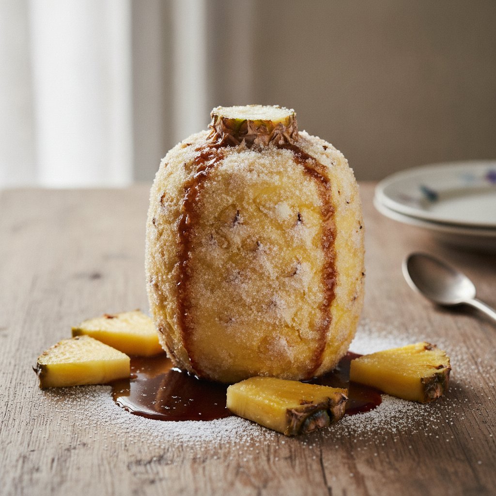 Ananas in Zucker