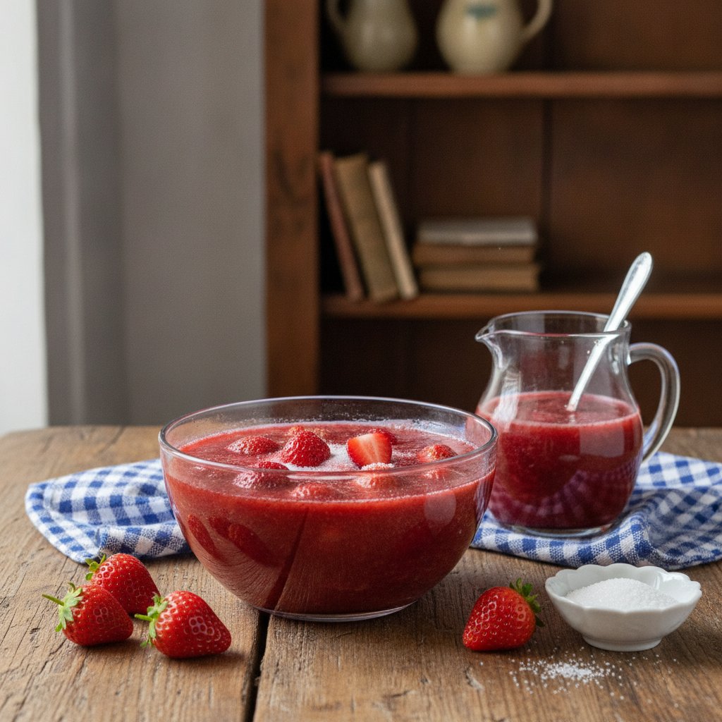 Erdbeersaft
