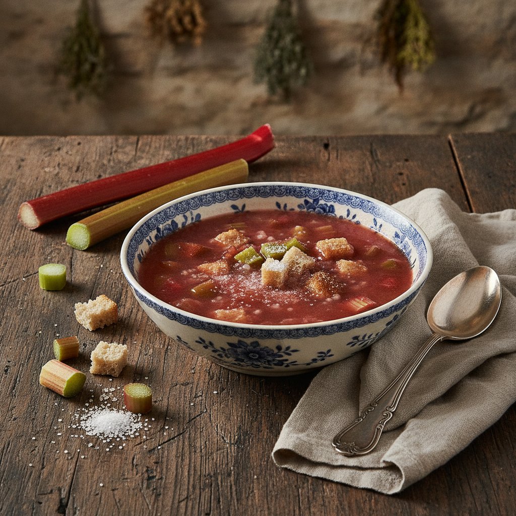 Rhabarbersuppe