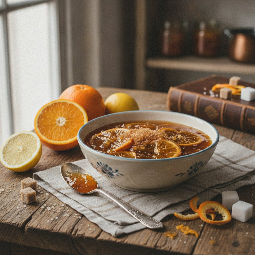 Apfelsine- oder Orangenmarmelade