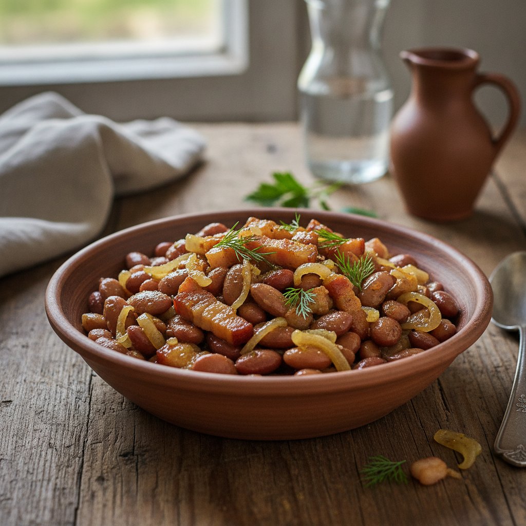 Salatbohnen trocken