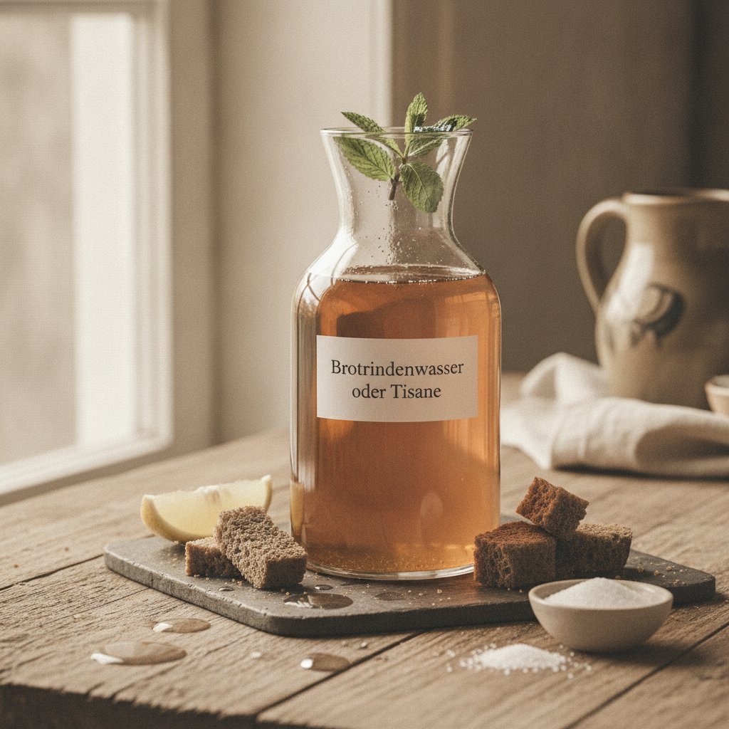 Brotrindenwasser oder Tisane