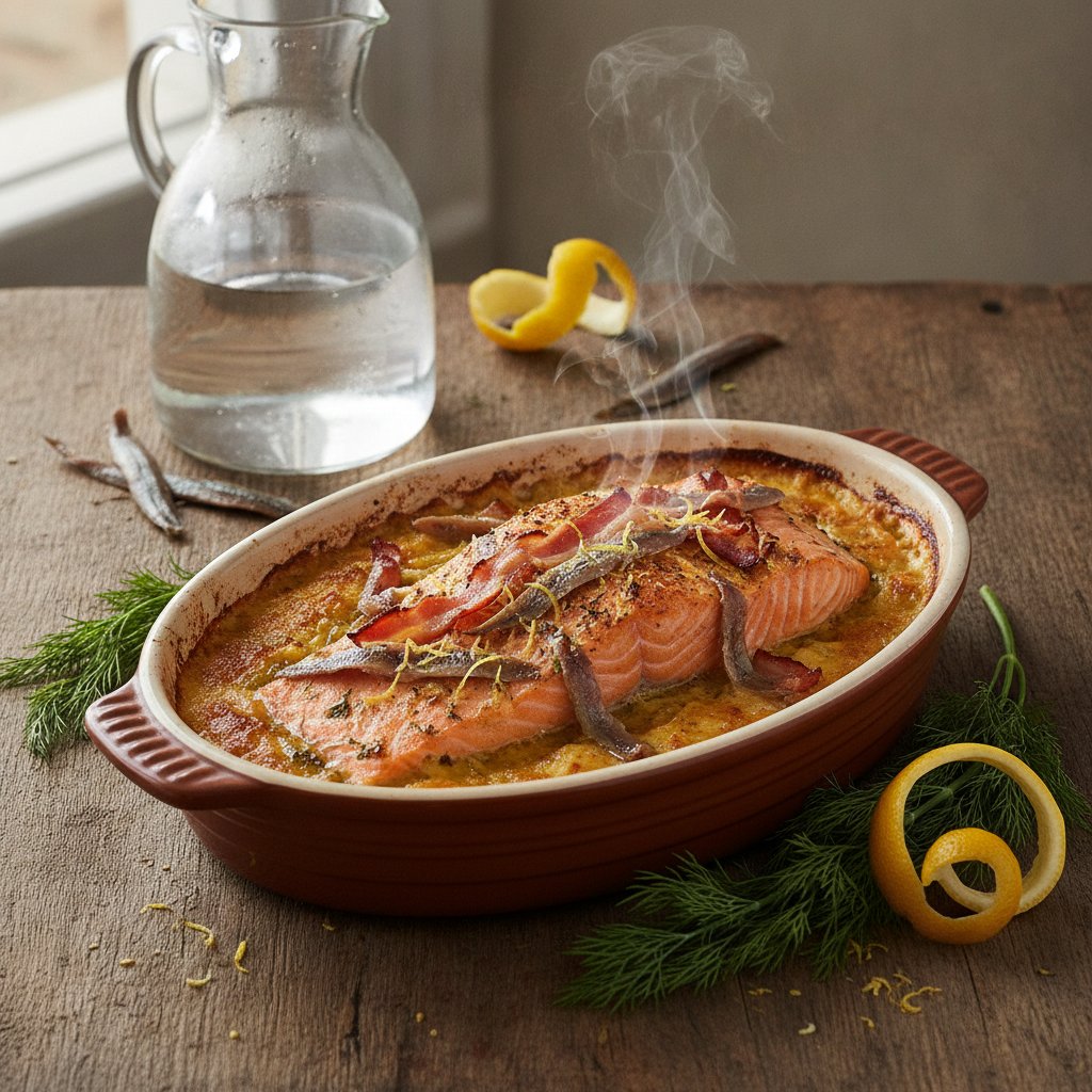 Lachs au four
