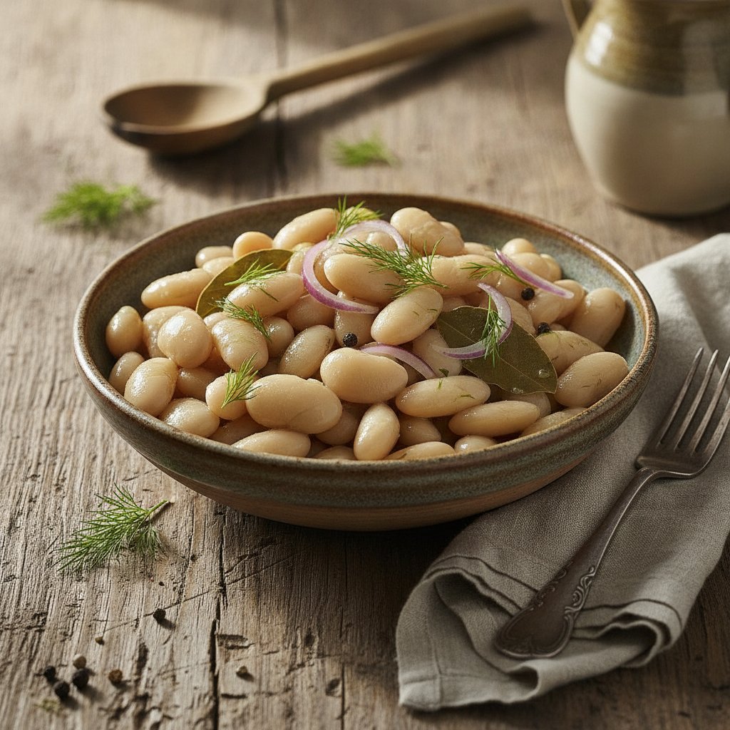 Eingemachte Salatbohnen