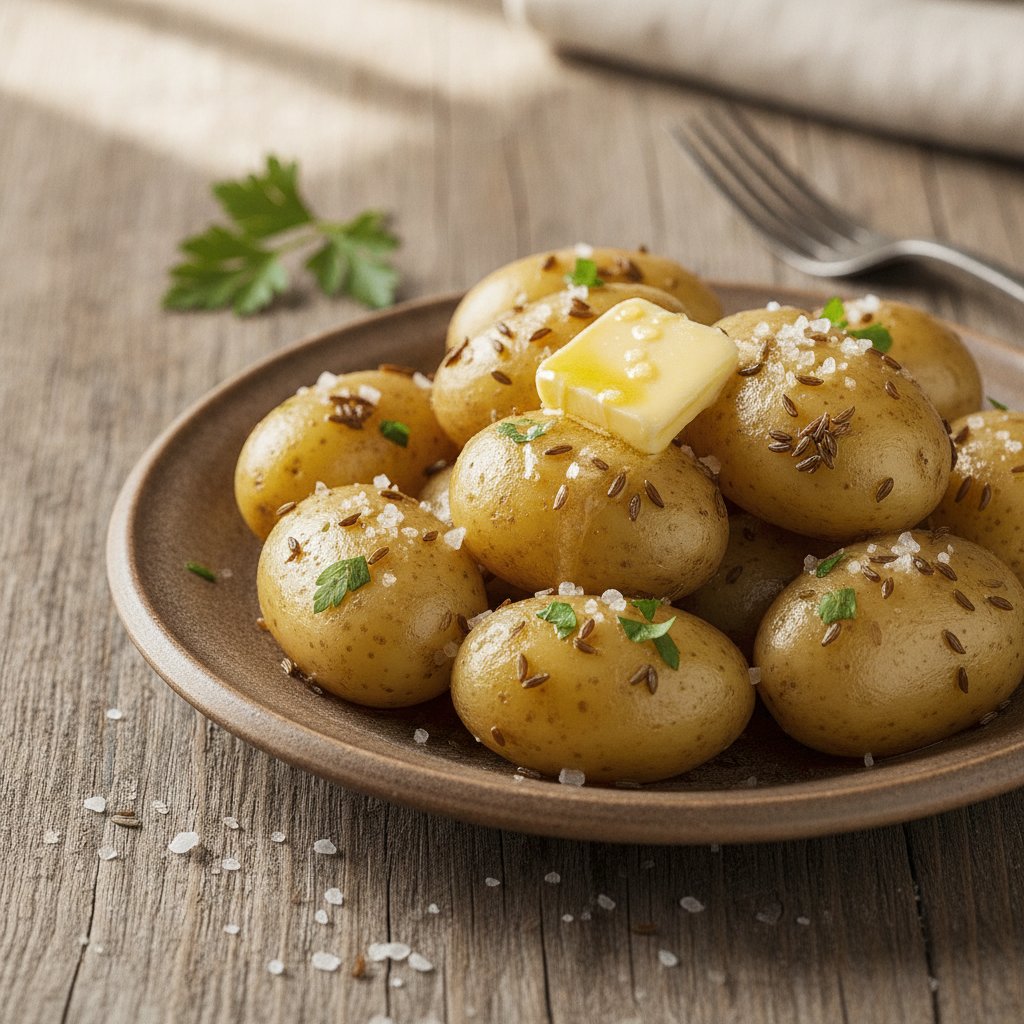 Neue Kartoffeln oder Maltakartoffeln