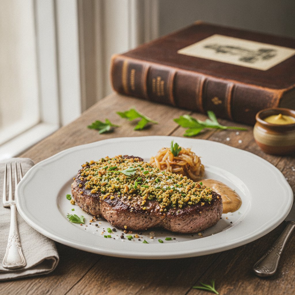 Entrecôte auf Hamburger Art