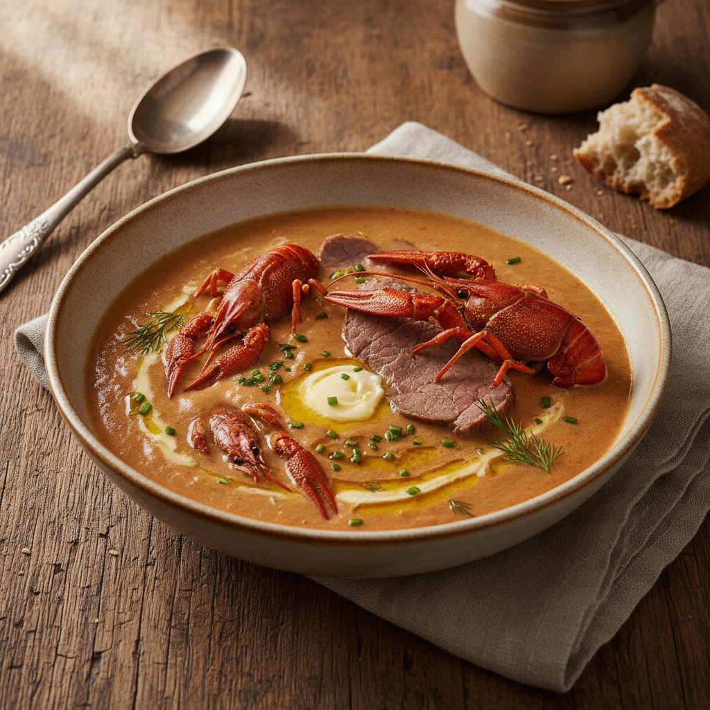 Krebssuppe
