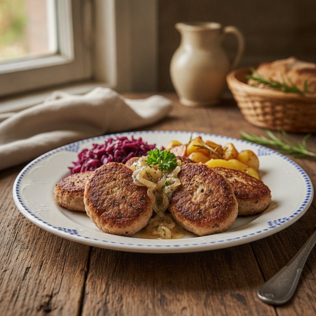 Gebratene Frikandellen