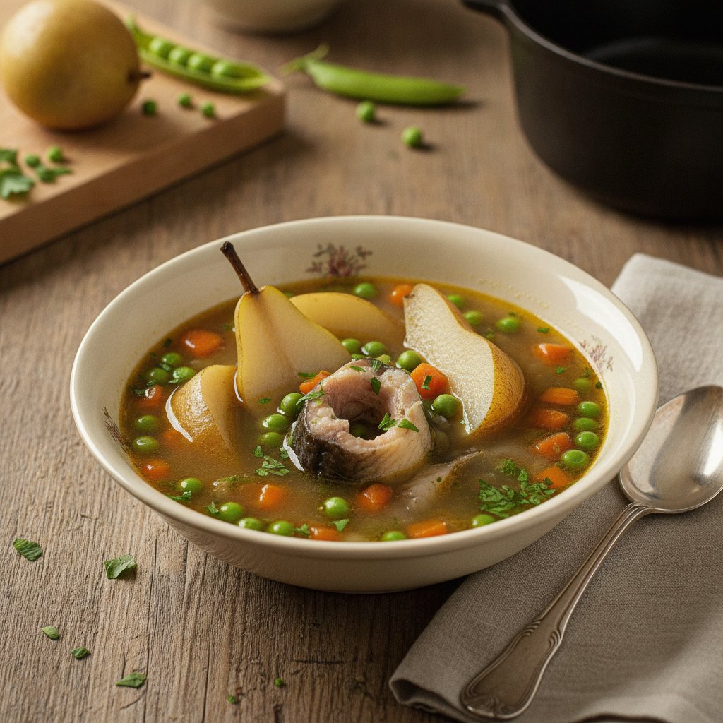 Gewöhnliche Aalsuppe