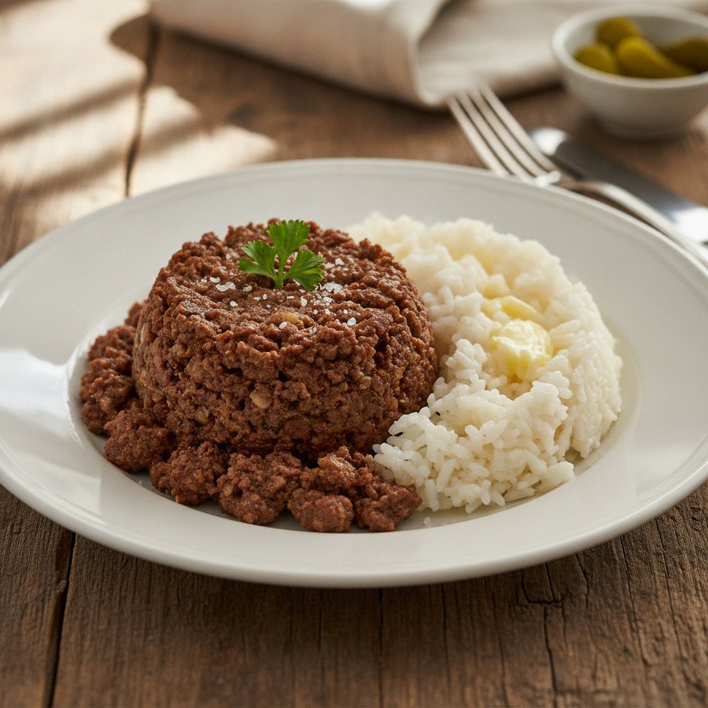 Haschee von Rindfleisch