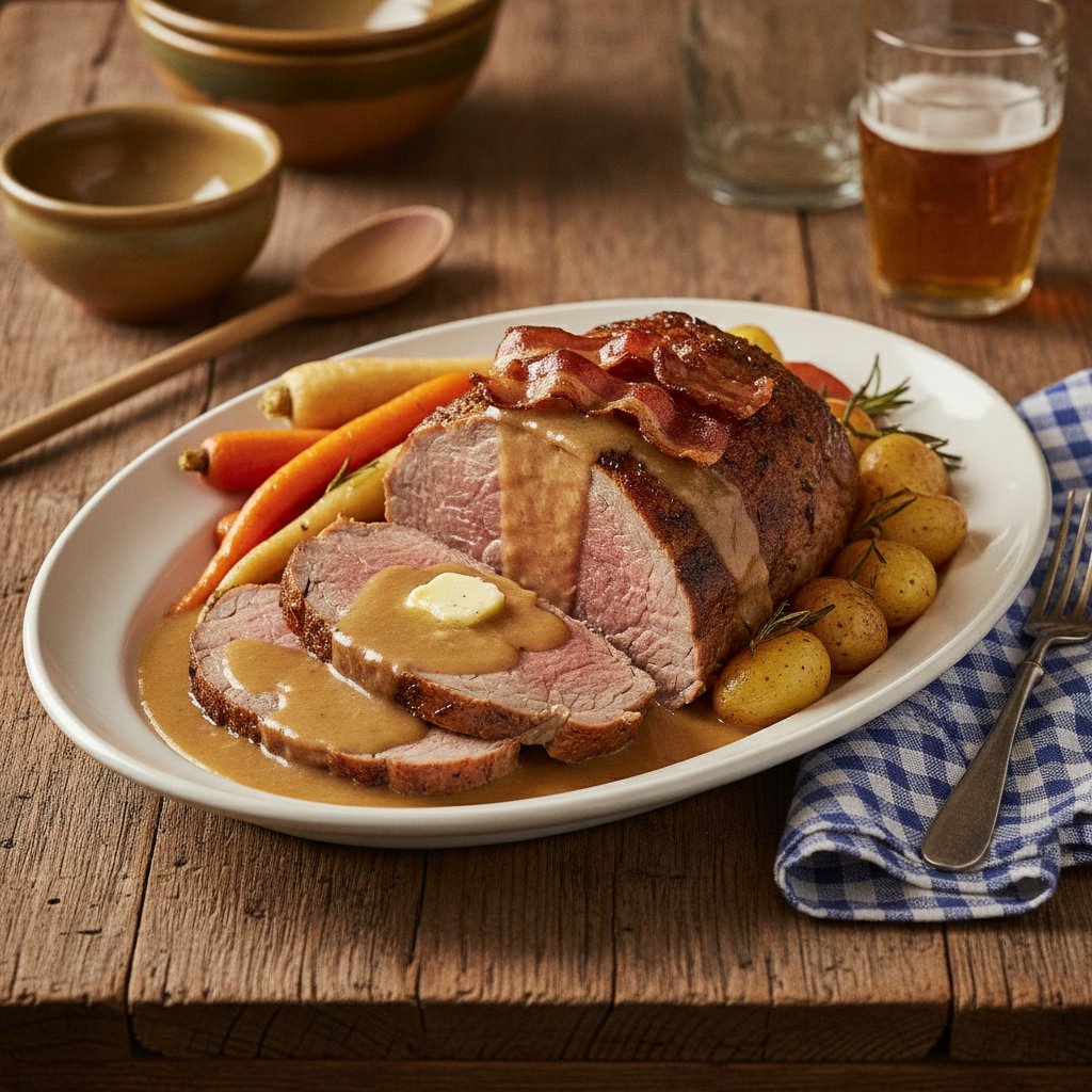 Kalbsbraten in Buttermilch