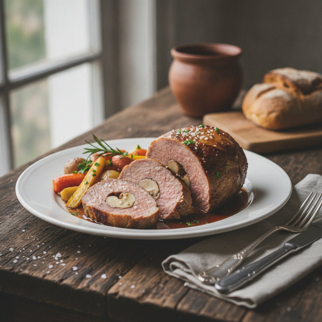 Kalbsnierenbraten