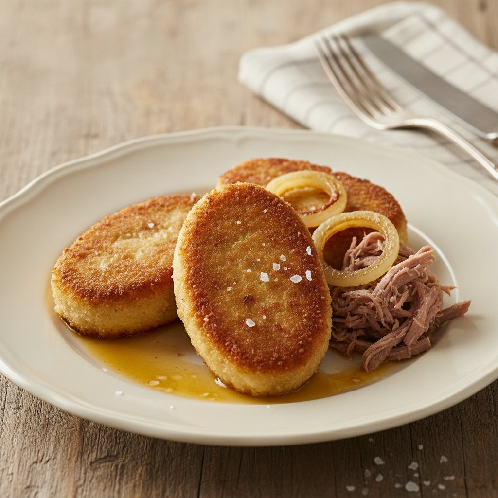 Frikandellen von kaltem Kalbsbraten