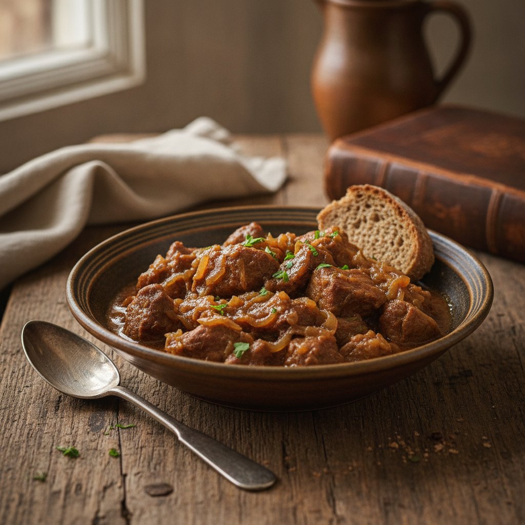 Hammelfleischragout von Resten