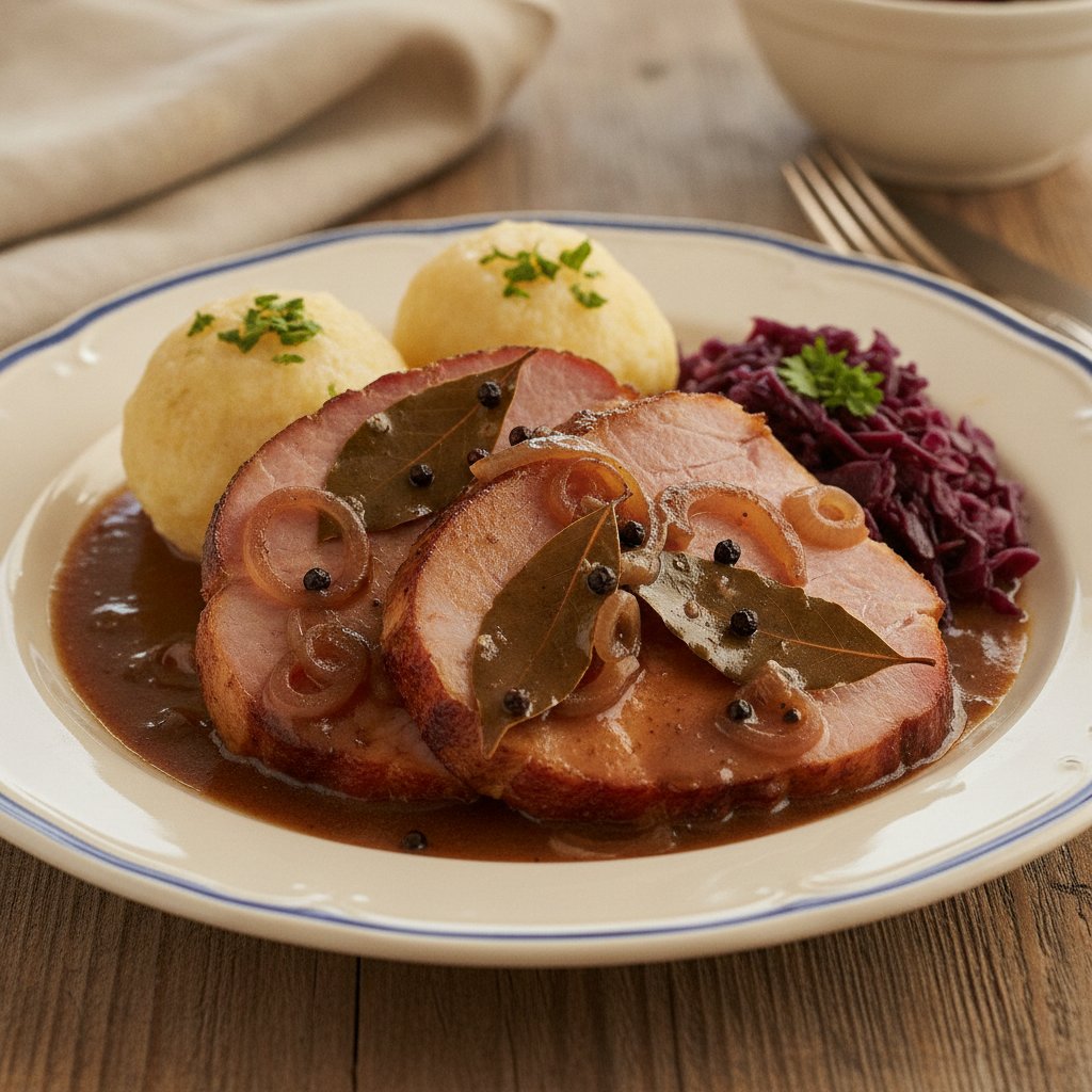 Schinken als Sauerbraten