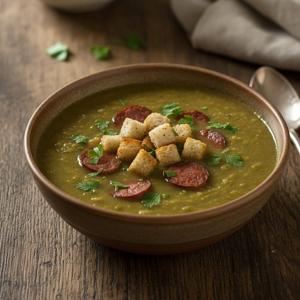 Erbswurstsuppe