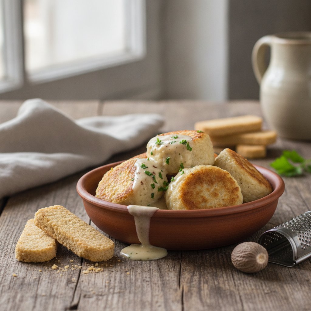 Zwiebackklößchen