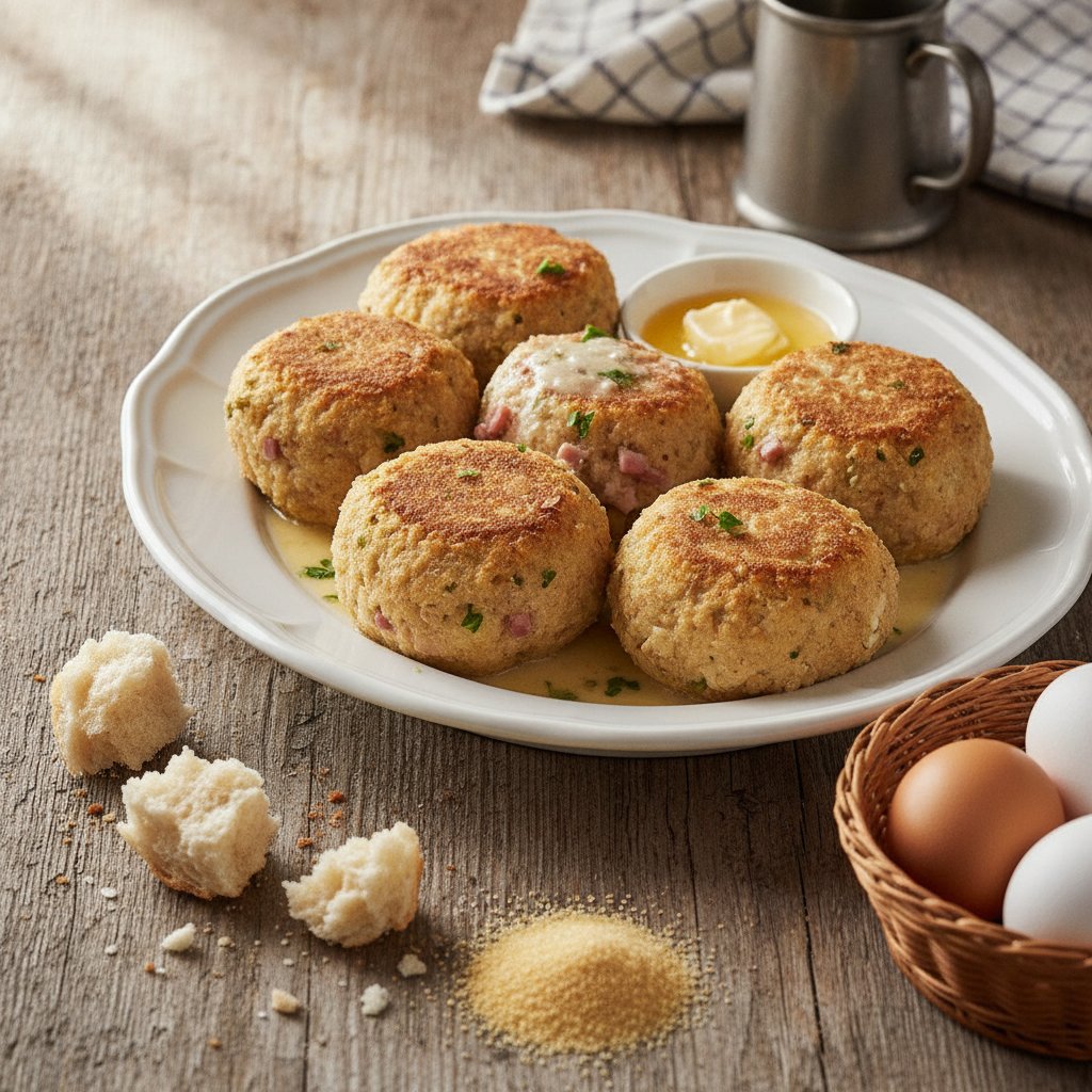Schinkenklöße oder -knödel
