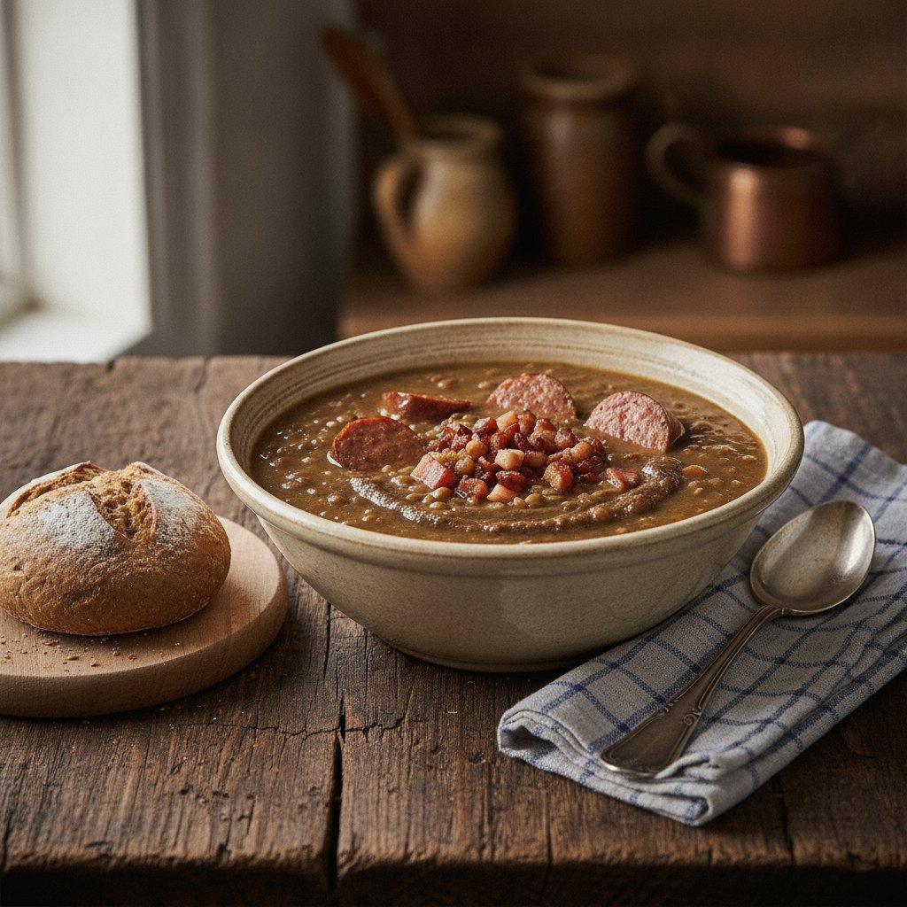 Linsensuppe