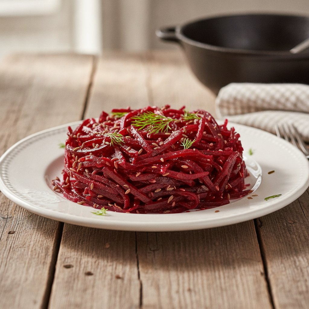 Salat von roten Rüben