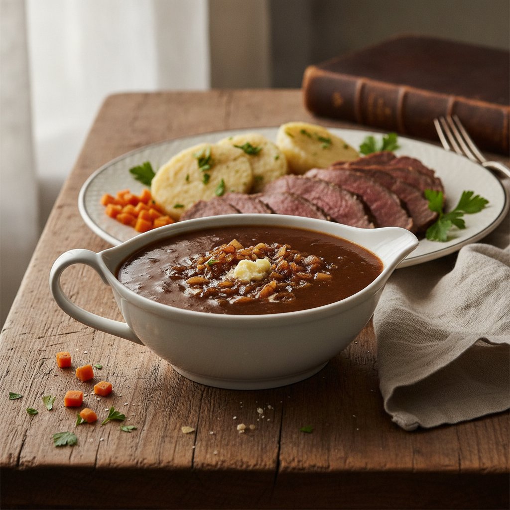 Braune Kraftsauce
