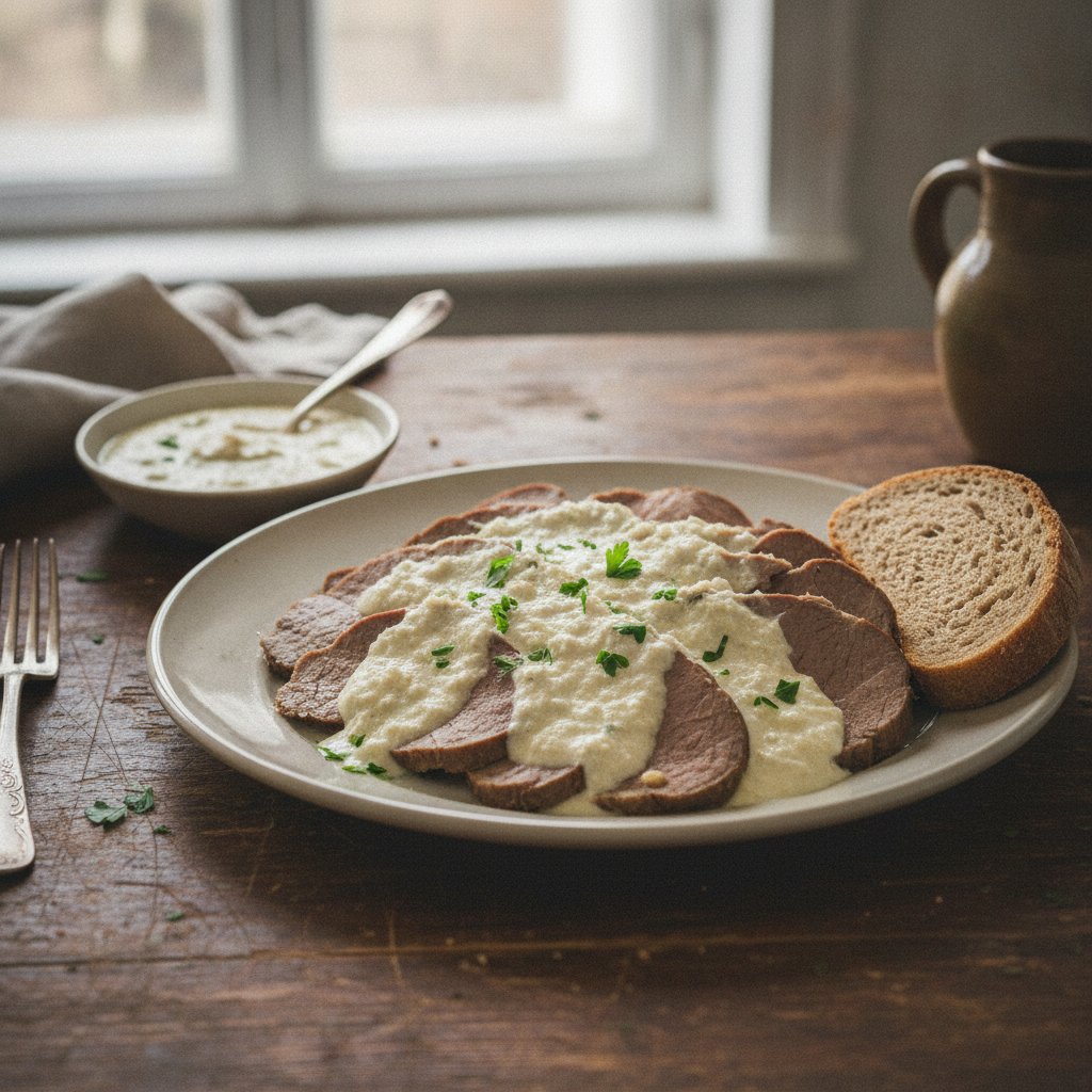 Meerrettichsauce zu Suppenfleisch