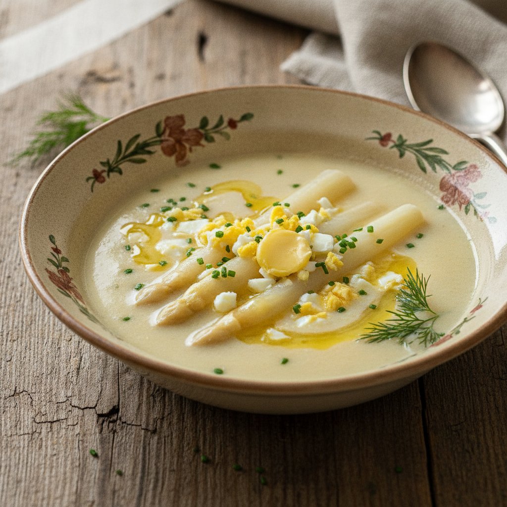Spargelsuppe