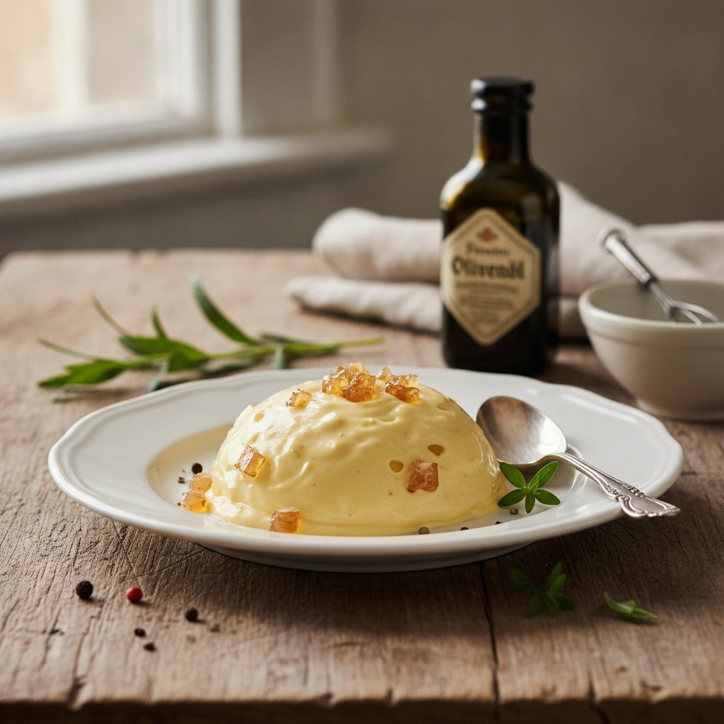 Mayonnaisensauce mit Stand