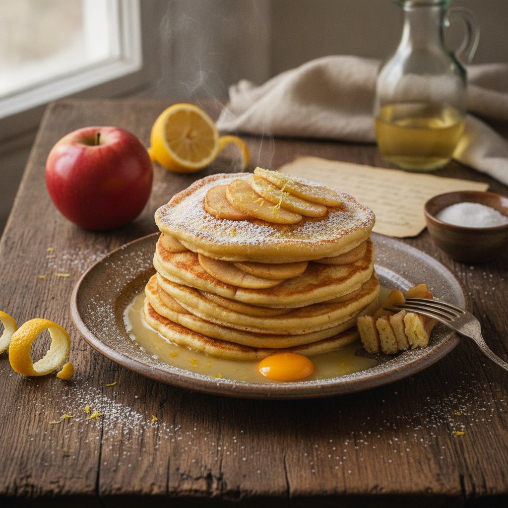 Äpfelpfannkuchen