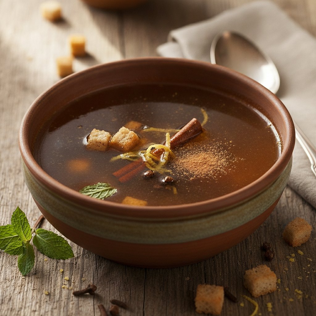 Klare Biersuppe