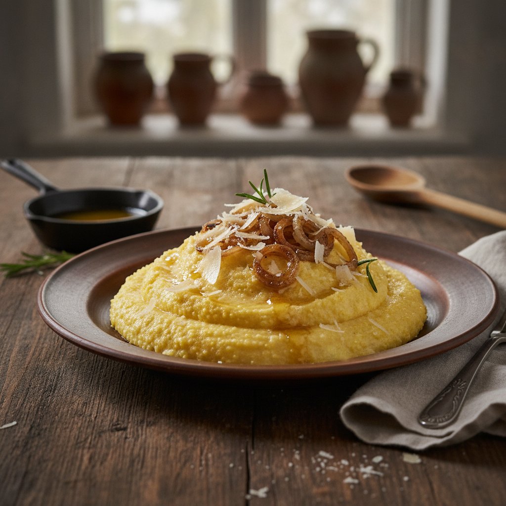 Polenta von Maismehl