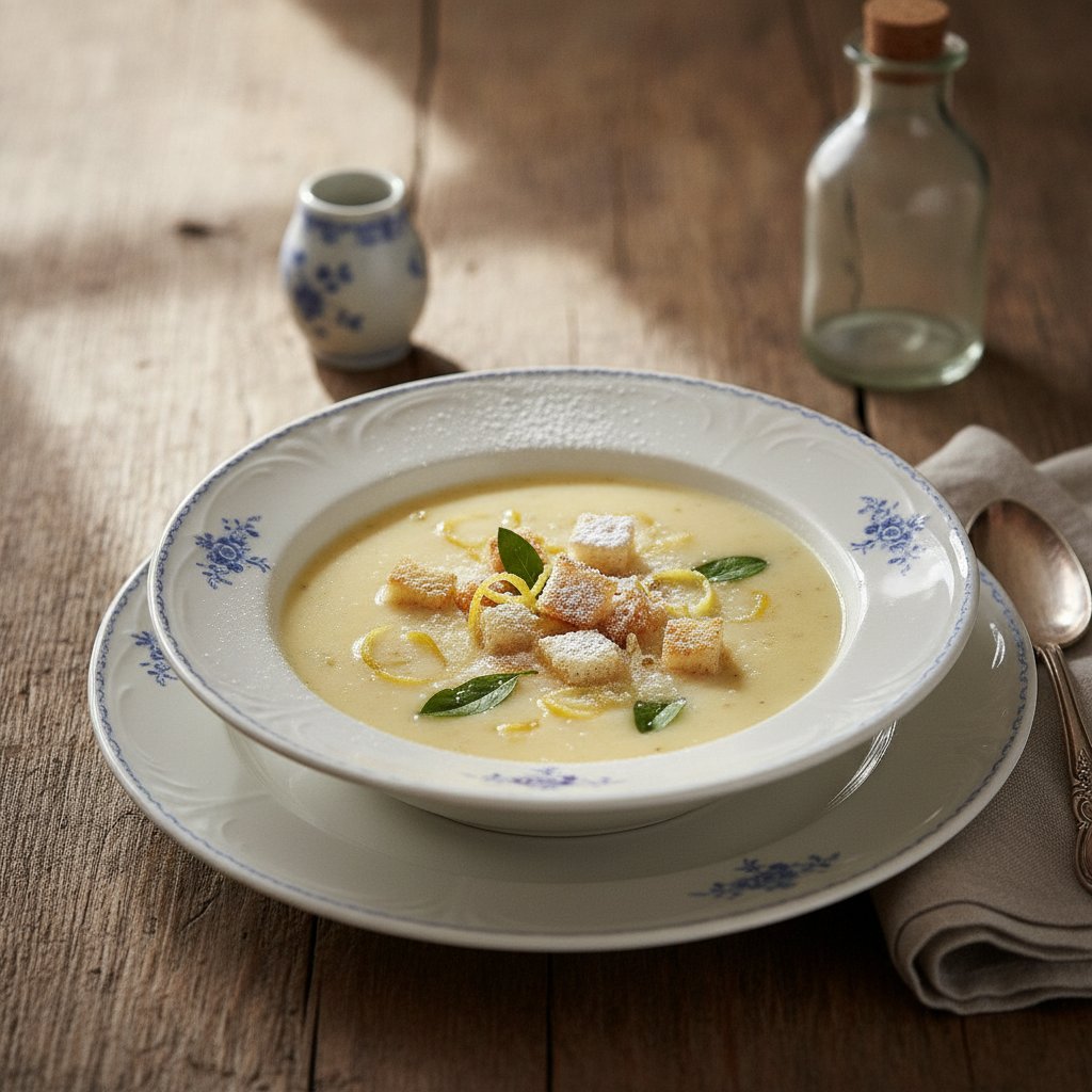 Feine Milchsuppe